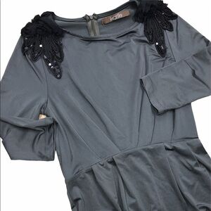 Karlie size small grey sequin cocktail dress